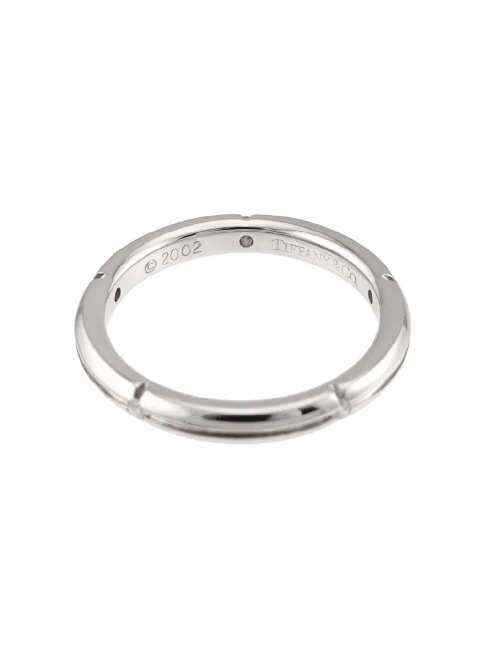 Tiffany & Co Streamerica Ring Diamond 18k WG White Gold 750